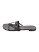 Giuseppe Zanotti Leather Slides