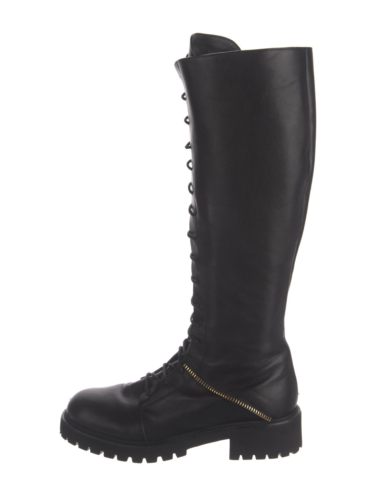 Giuseppe Zanotti Leather Lace-Up Boots