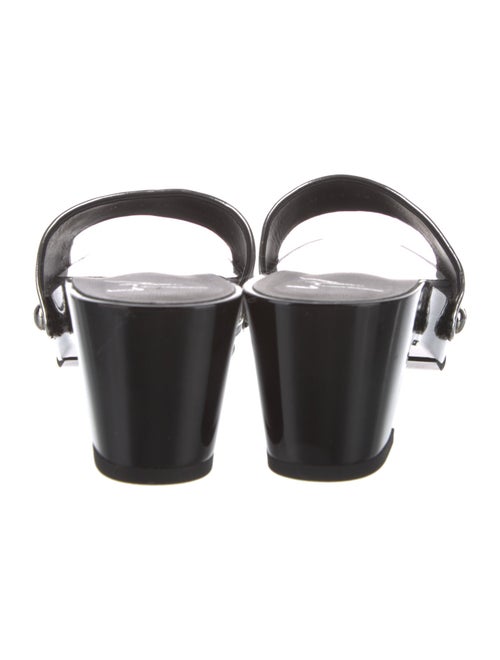 Giuseppe Zanotti Leather Studded Accents Slides