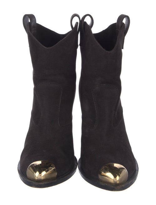 Giuseppe Zanotti Suede Western Boots