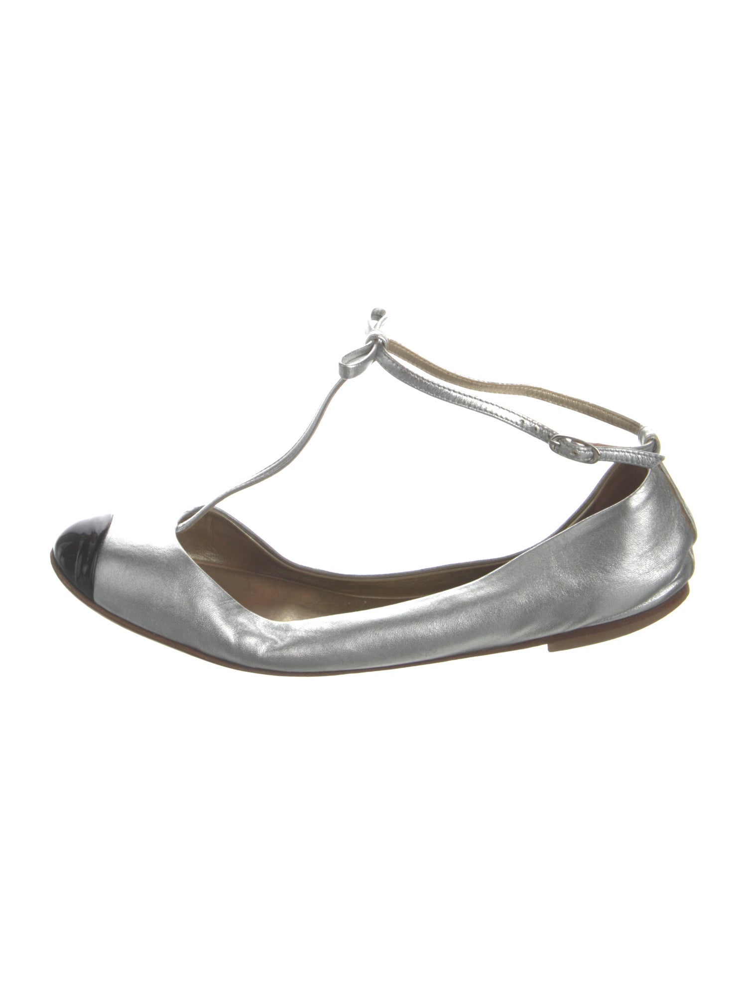 Giuseppe Zanotti Leather Ballet Flats