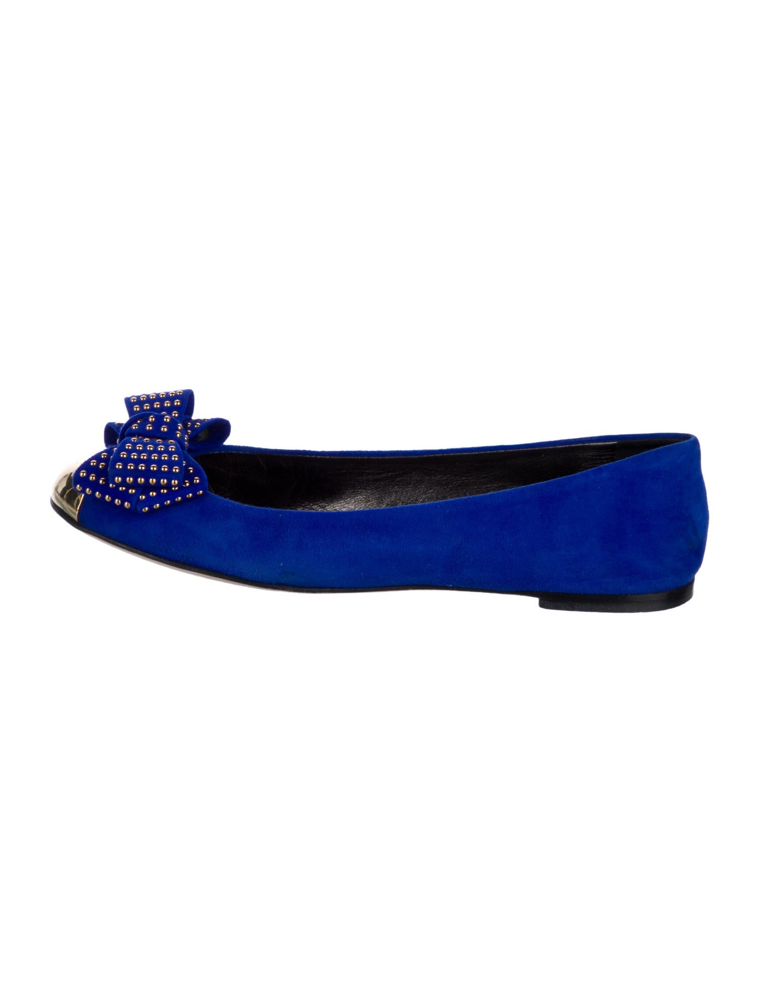 Giuseppe Zanotti Suede Ballet Flats