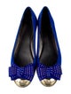 Giuseppe Zanotti Suede Ballet Flats