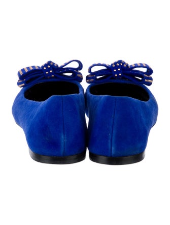 Giuseppe Zanotti Suede Ballet Flats