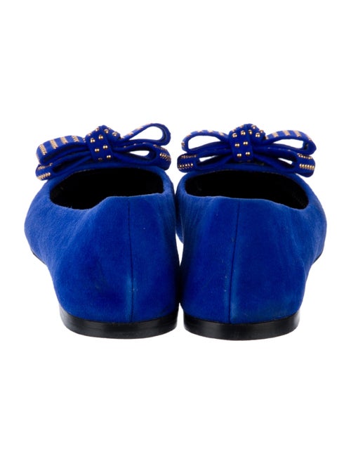 Giuseppe Zanotti Suede Ballet Flats