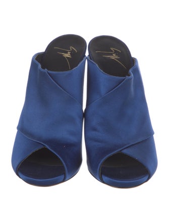 Giuseppe Zanotti Satin Slides