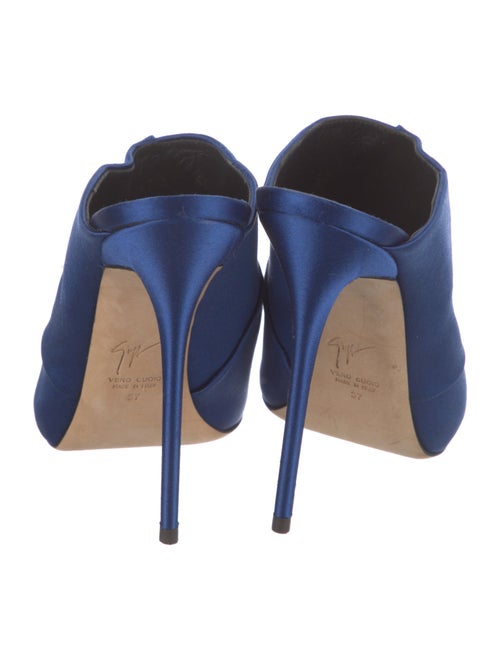 Giuseppe Zanotti Satin Slides