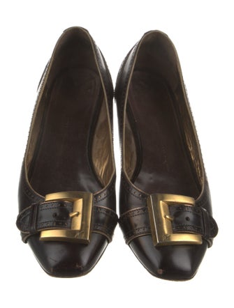 Giuseppe Zanotti Leather Flats