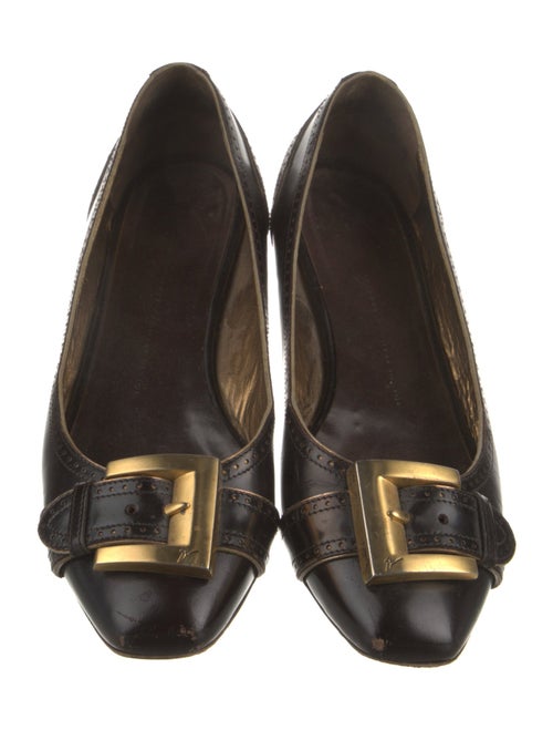 Giuseppe Zanotti Leather Flats