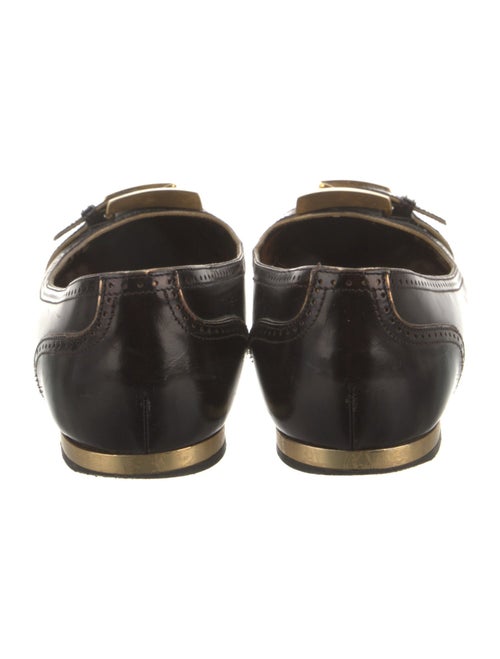 Giuseppe Zanotti Leather Flats