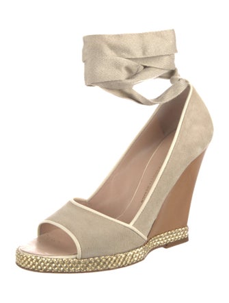 Giuseppe Zanotti Suede Colorblock Pattern Pumps