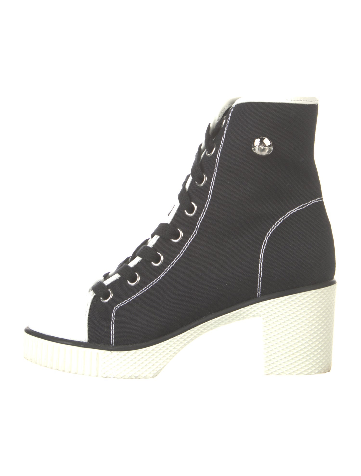 Giuseppe Zanotti Canvas Lace-Up Boots