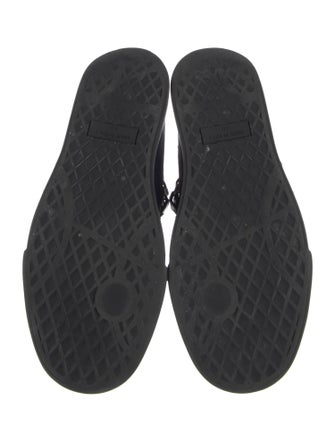 Giuseppe Zanotti Leather Animal Print Sneakers