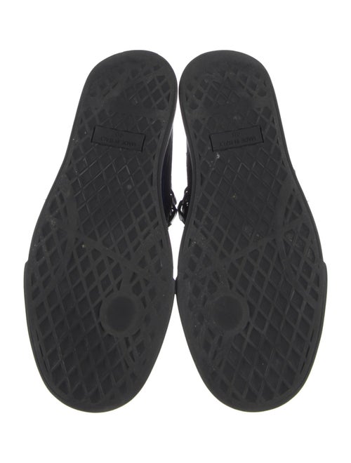 Giuseppe Zanotti Leather Animal Print Sneakers