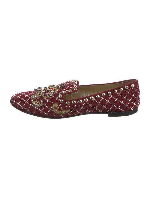 Giuseppe Zanotti Suede Printed Loafers