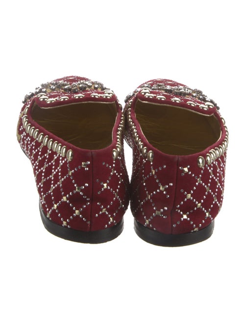 Giuseppe Zanotti Suede Printed Loafers