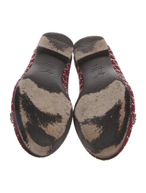 Giuseppe Zanotti Suede Printed Loafers