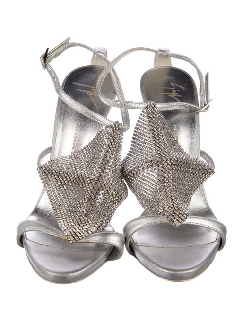 Giuseppe Zanotti Leather T-Strap Sandals