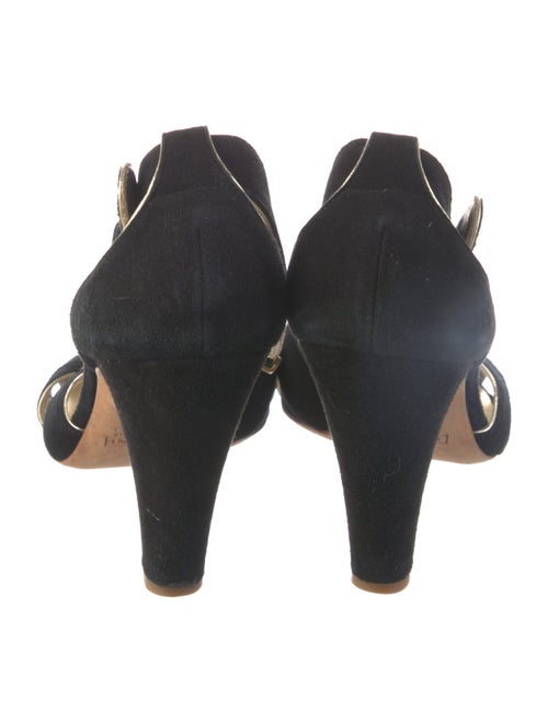 Giuseppe Zanotti Suede T-Strap Pumps