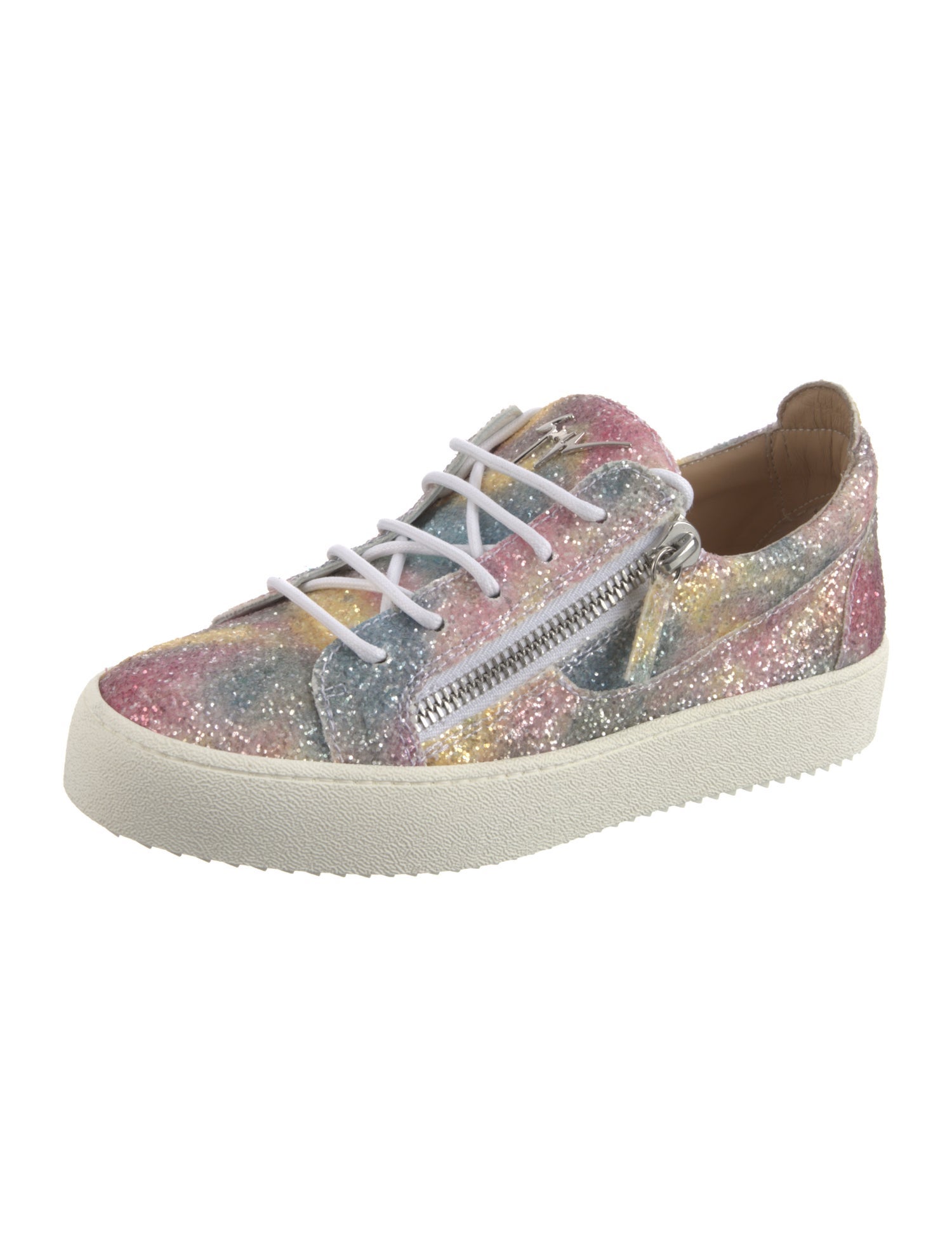 Giuseppe Zanotti Glitter Printed Sneakers