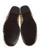 Giuseppe Zanotti Leather Cutout Accent Ballet Flats
