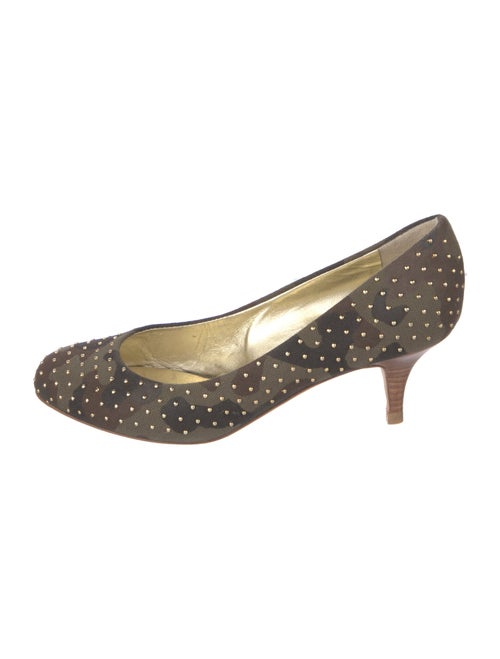 Giuseppe Zanotti Leather Polka Dot Print Pumps