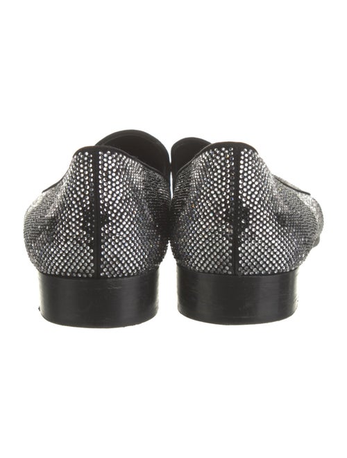 Giuseppe Zanotti Crystal Printed Loafers