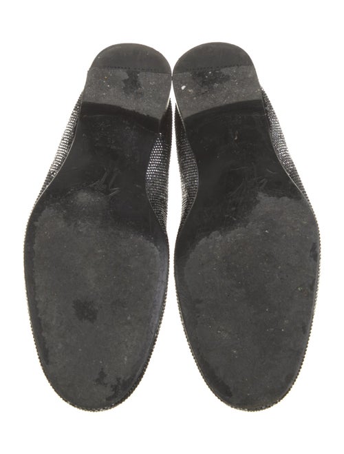 Giuseppe Zanotti Crystal Printed Loafers