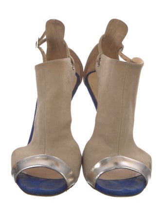 Giuseppe Zanotti Suede D'Orsay Pumps