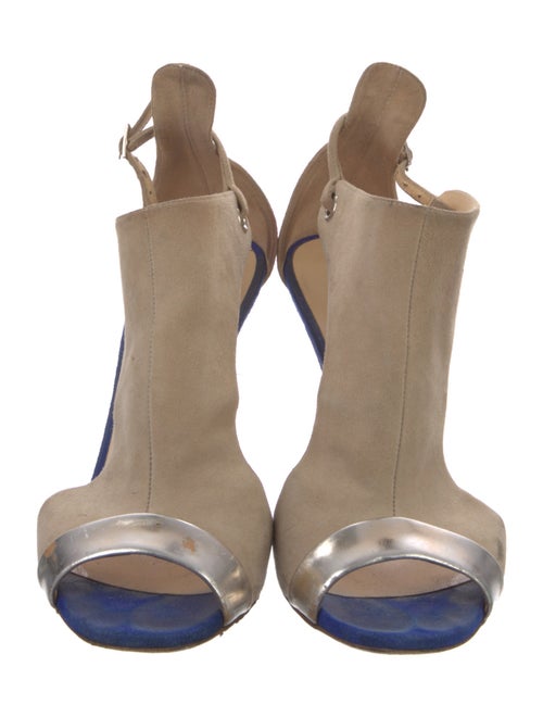 Giuseppe Zanotti Suede D'Orsay Pumps