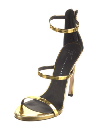 Giuseppe Zanotti Patent Leather Printed Sandals