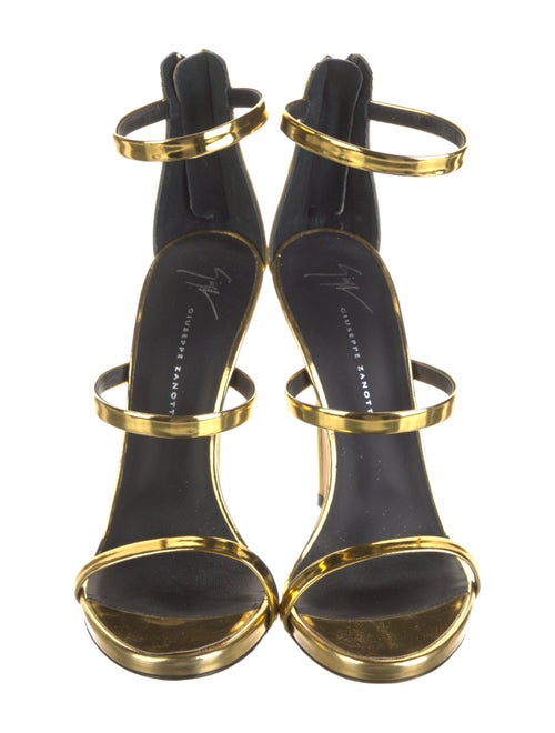 Giuseppe Zanotti Patent Leather Printed Sandals