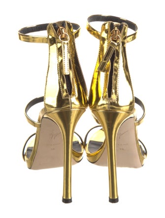 Giuseppe Zanotti Patent Leather Printed Sandals