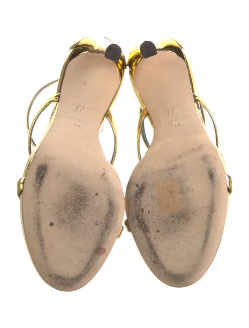 Giuseppe Zanotti Patent Leather Printed Sandals