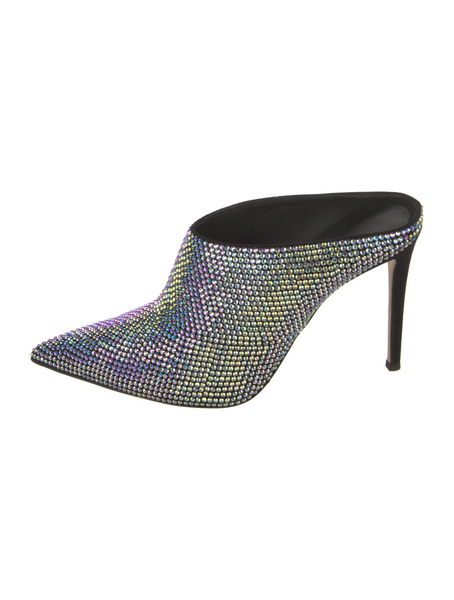 Giuseppe Zanotti Crystal Crystal Embellishments Mules