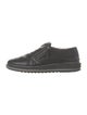 Giuseppe Zanotti Embossed Leather Whipstitch Trim Loafers
