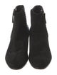 Giuseppe Zanotti Suede Crystal Embellishments Chelsea Boots