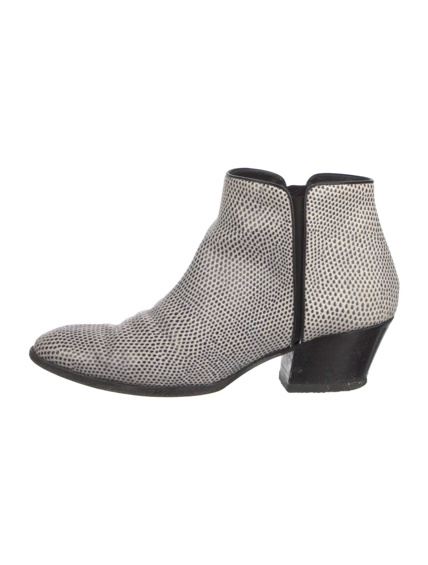 Giuseppe Zanotti Leather Animal Print Boots