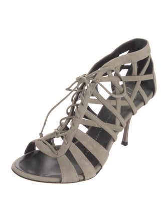 Giuseppe Zanotti Suede Gladiator Sandals