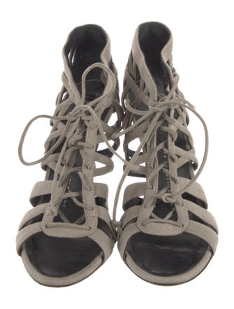 Giuseppe Zanotti Suede Gladiator Sandals