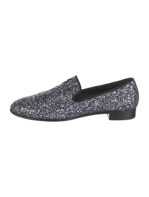 Giuseppe Zanotti Glitter Printed Slippers
