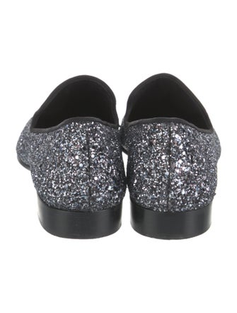Giuseppe Zanotti Glitter Printed Slippers