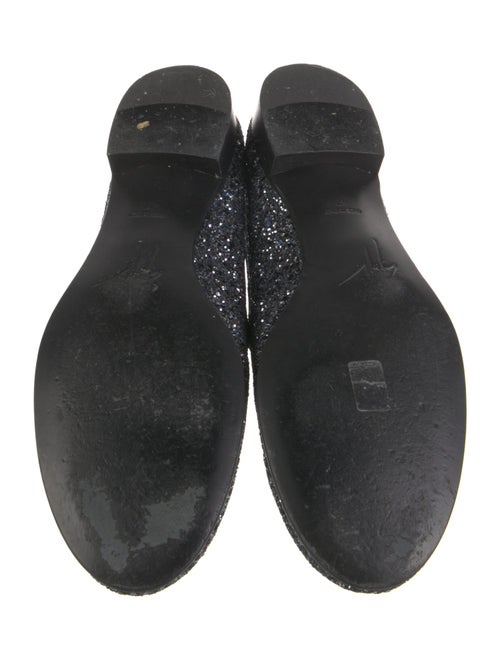 Giuseppe Zanotti Glitter Printed Slippers
