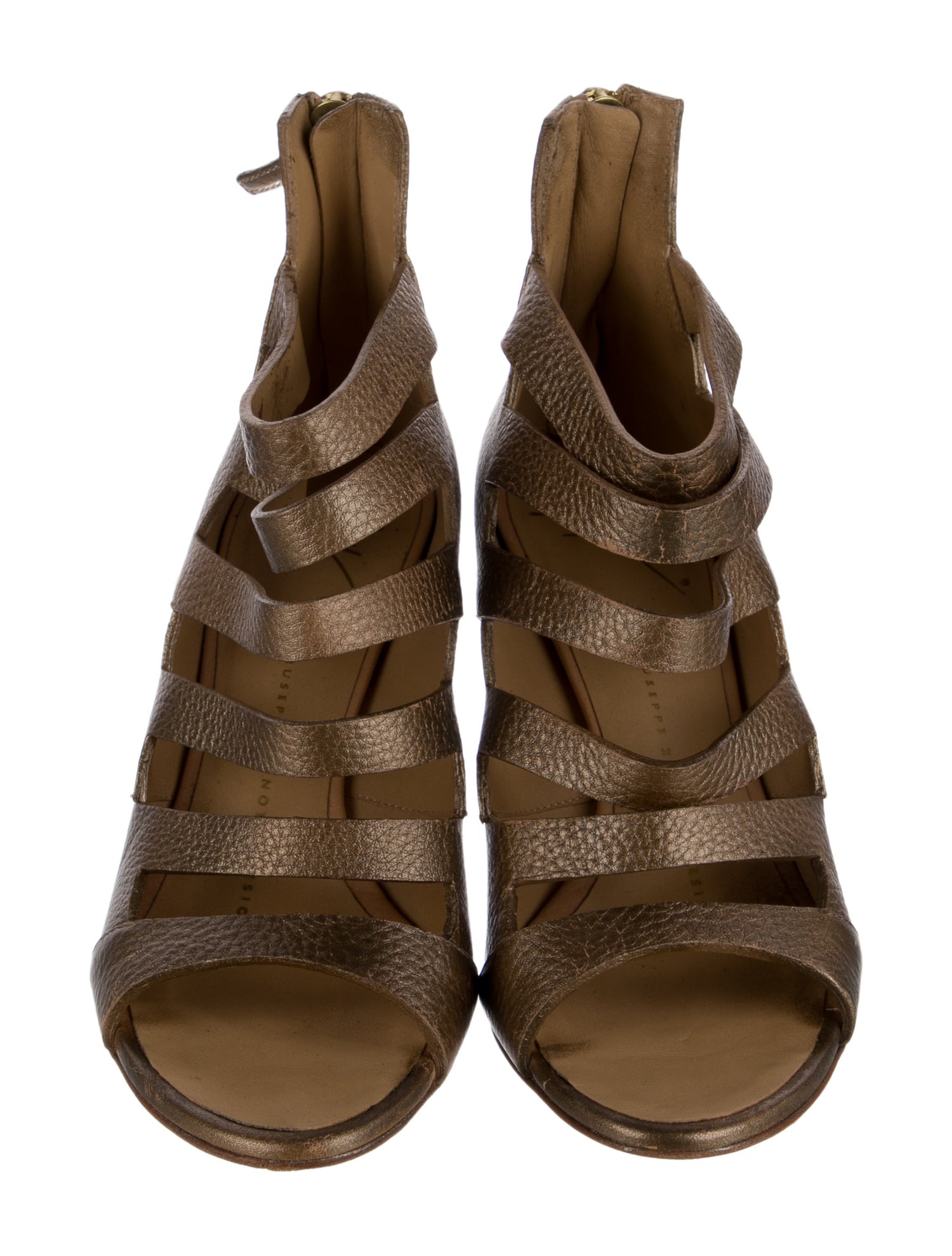 Giuseppe Zanotti Leather Gladiator Sandals