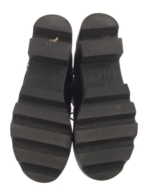 Giuseppe Zanotti Suede Combat Boots