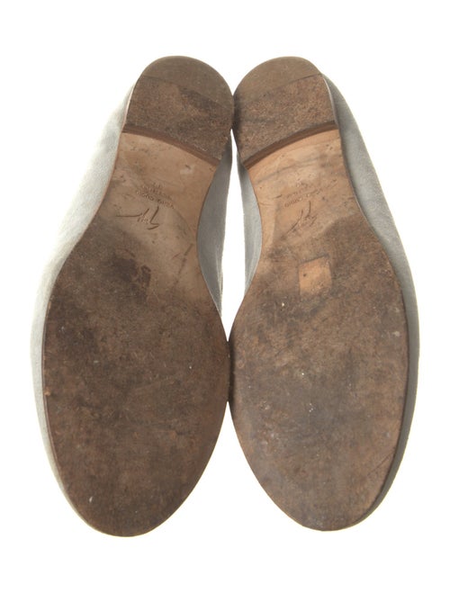 Giuseppe Zanotti Suede Studded Accents Loafers