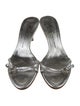 Giuseppe Zanotti Leather Crystal Embellishments Slides