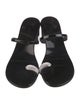 Giuseppe Zanotti Patent Leather Crystal Embellishments Slides
