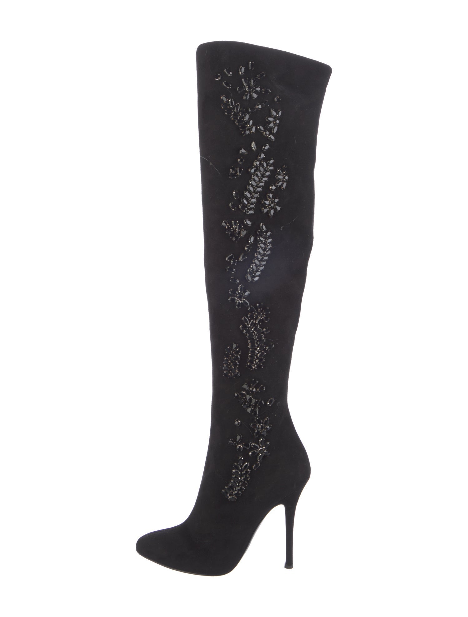 Giuseppe Zanotti Suede Printed Boots