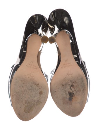 Giuseppe Zanotti Patent Leather Mules